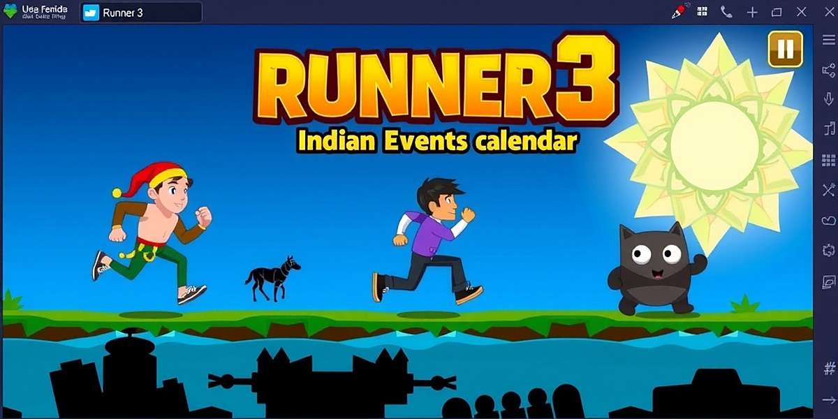 Runner 3 upcoming events calendar featuring Indian festivals and special game modes